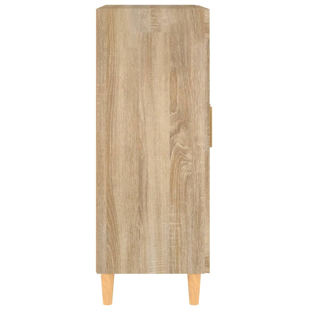 vidaXL 2 Door Sonoma Oak Sideboard Image 8