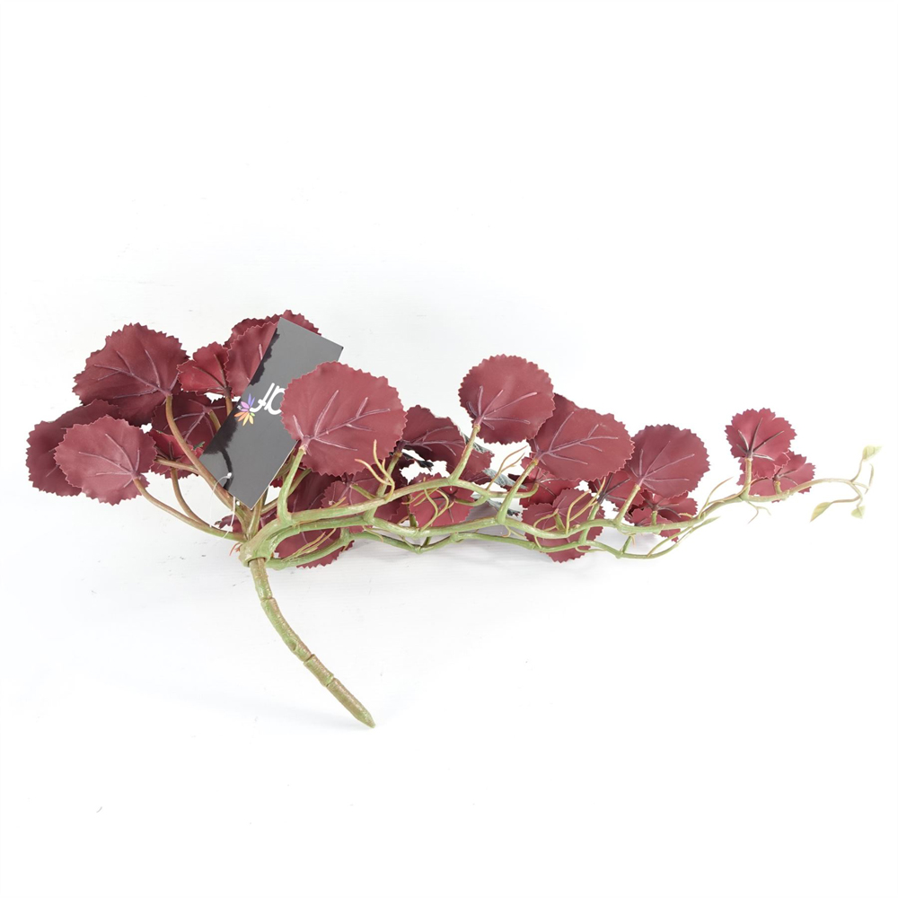 Leaf Begonia Trailing Artificial Plant 50cm 6 Pack Image 3