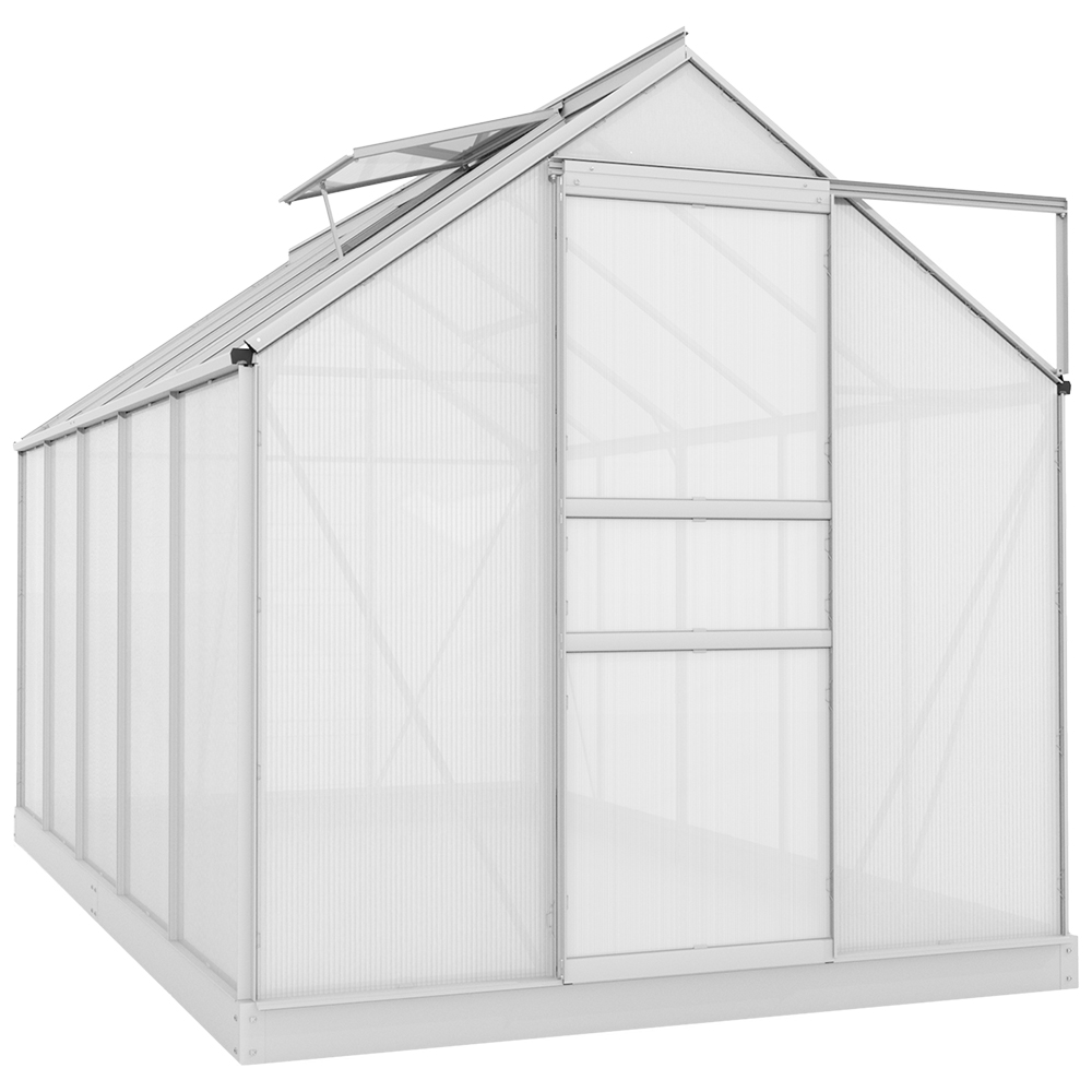 Vitavia Venus 6200 Aluminium Frame Horticultural Glass 6 x 10ft Greenhouse Image 1