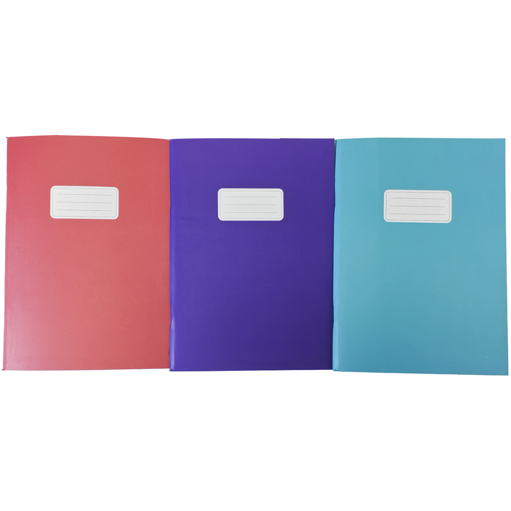 Multipack of Brights Exercise Notebooks A5 Image 1
