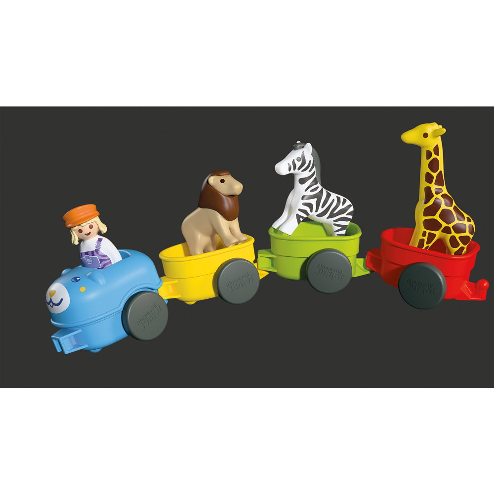 Playmobil Junior Animal Train Playset Image 4