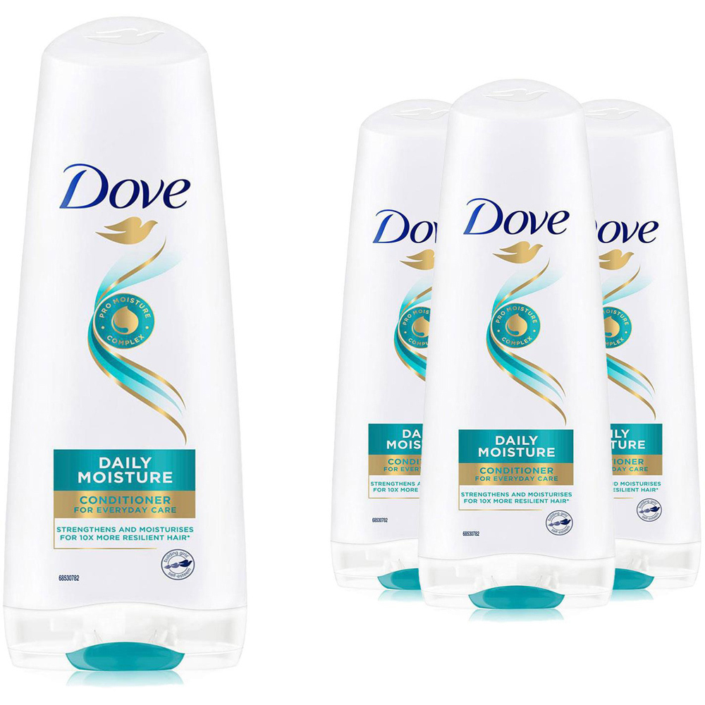 Dove Nutritive Solutions Daily Moisture Conditioner 350ml 4 Pack Image 1