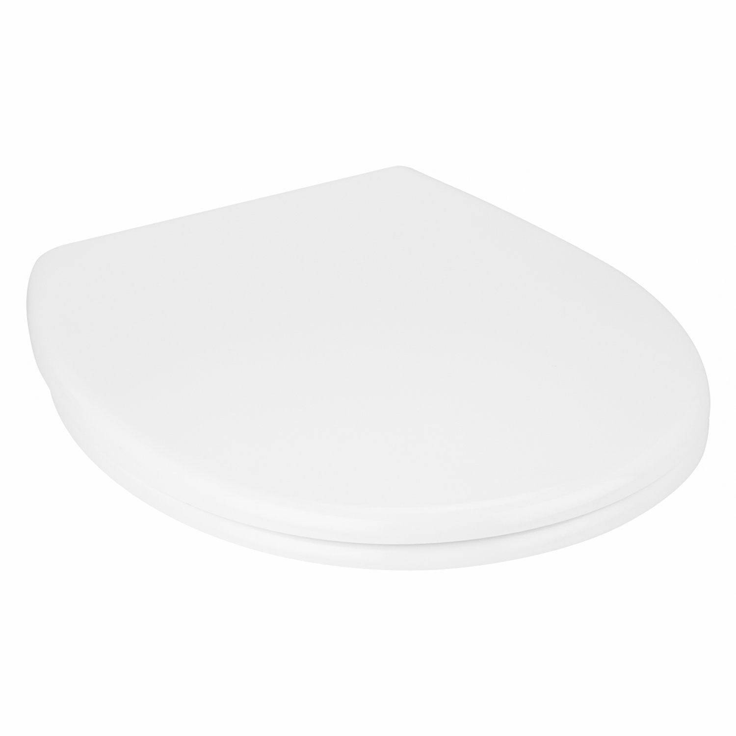 Soho White Duroplast Toilet Seat Image 6