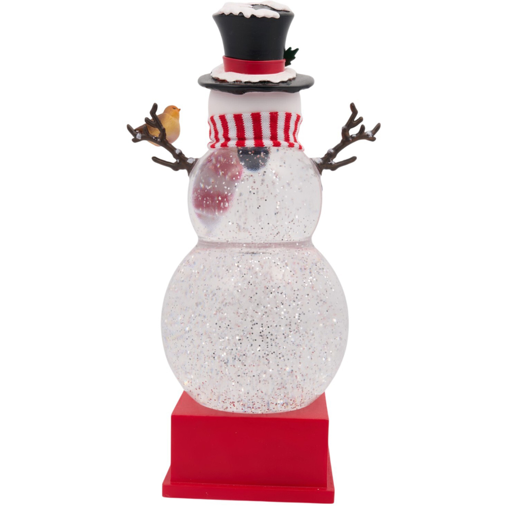 Glitter Spinning Countdown Snowman Image 7