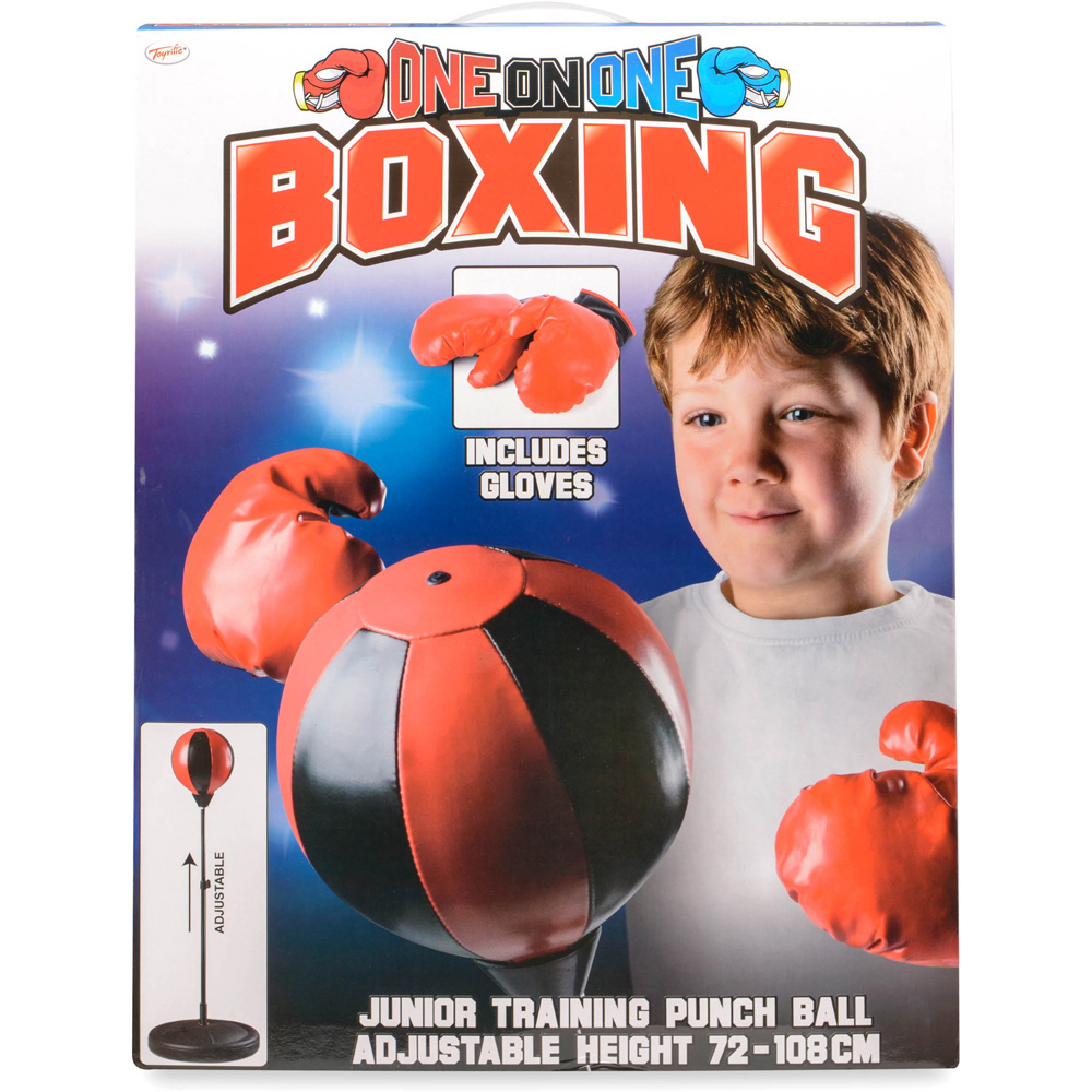 Toyrific Medium Punch Ball Kids Boxing Set with Gloves Image 4