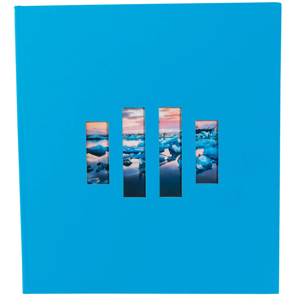 Exacompta Milano Blue Photo Book Album 60 Pages 300 Photos Image 3
