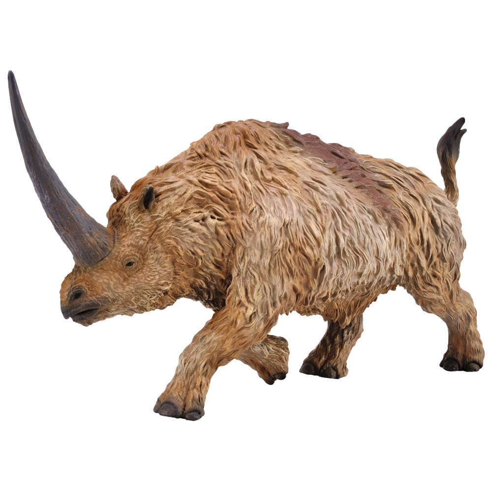 CollectA Elasmotherium Dinosaur Toy Brown Image