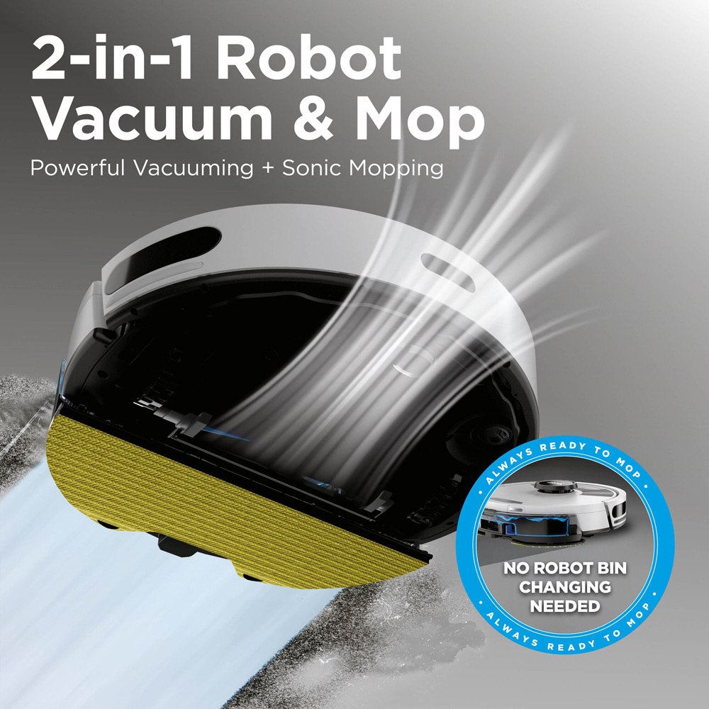 Shark Matrix Plus RV2620WAUKWH 2-in-1 Self Empty Robot Vacuum Cleaner and Mop Image 4