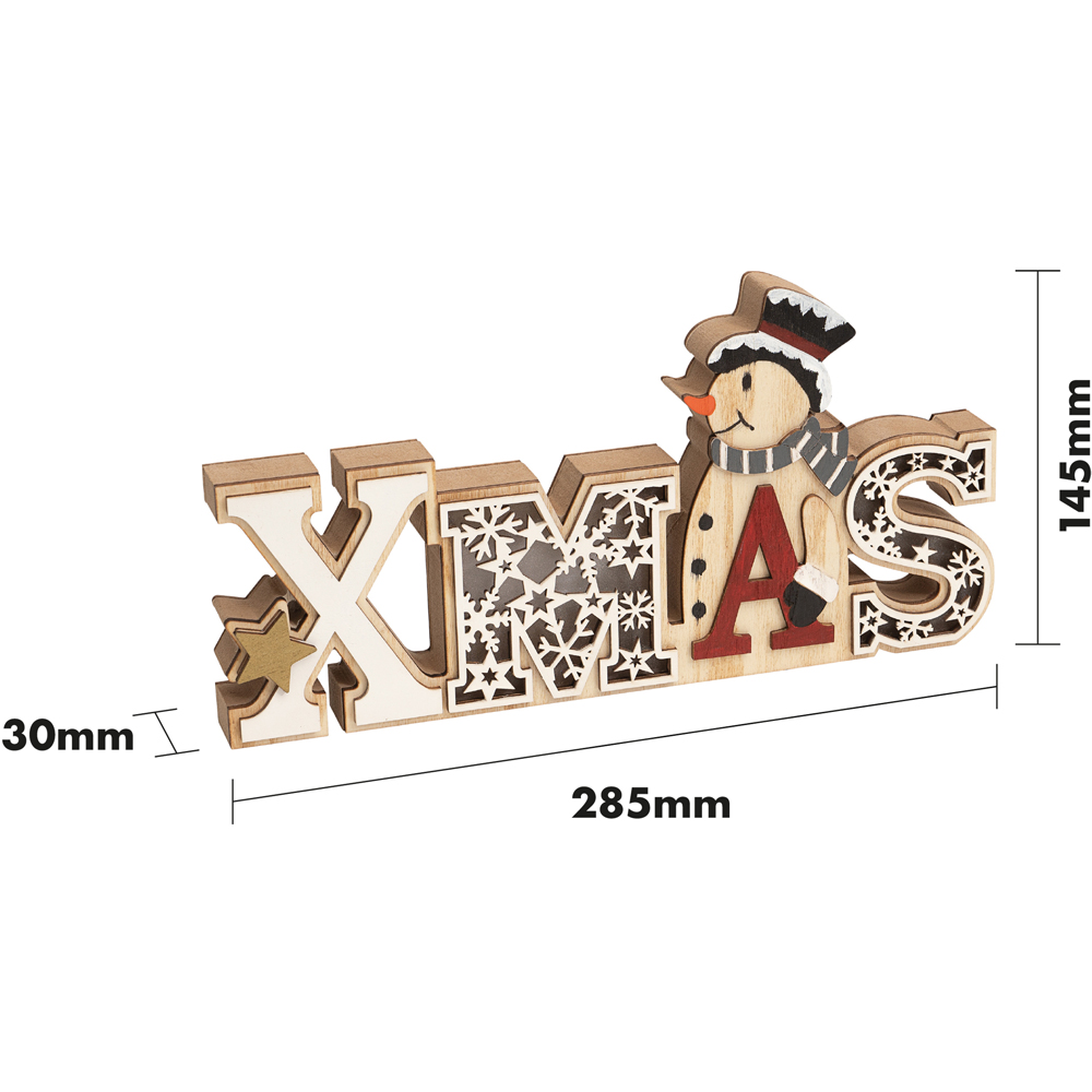 Xmas Haus Christmas Wooden Light Up Xmas Display Image 6