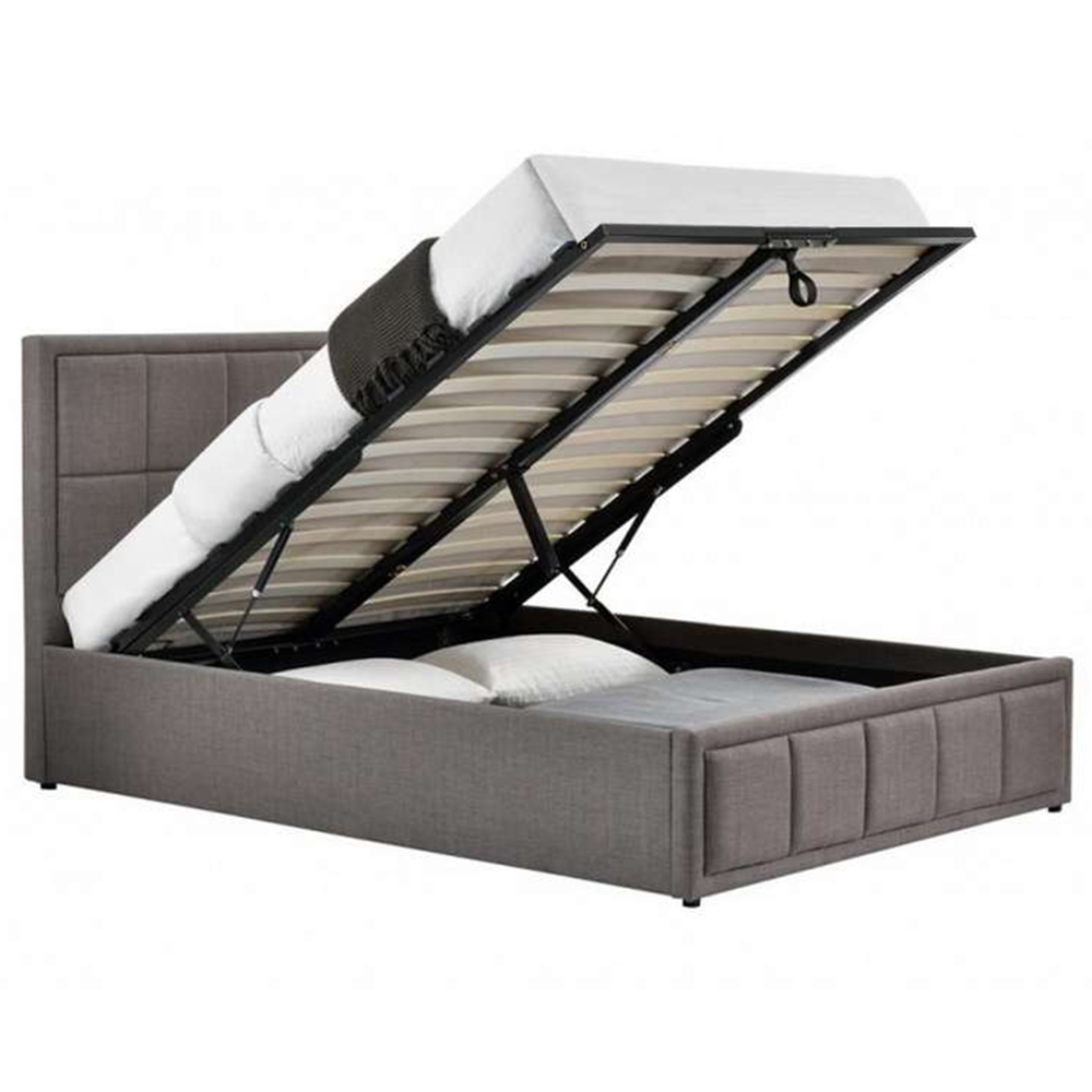 Hannover Small Double Steel Ottoman Bed Frame Image 3