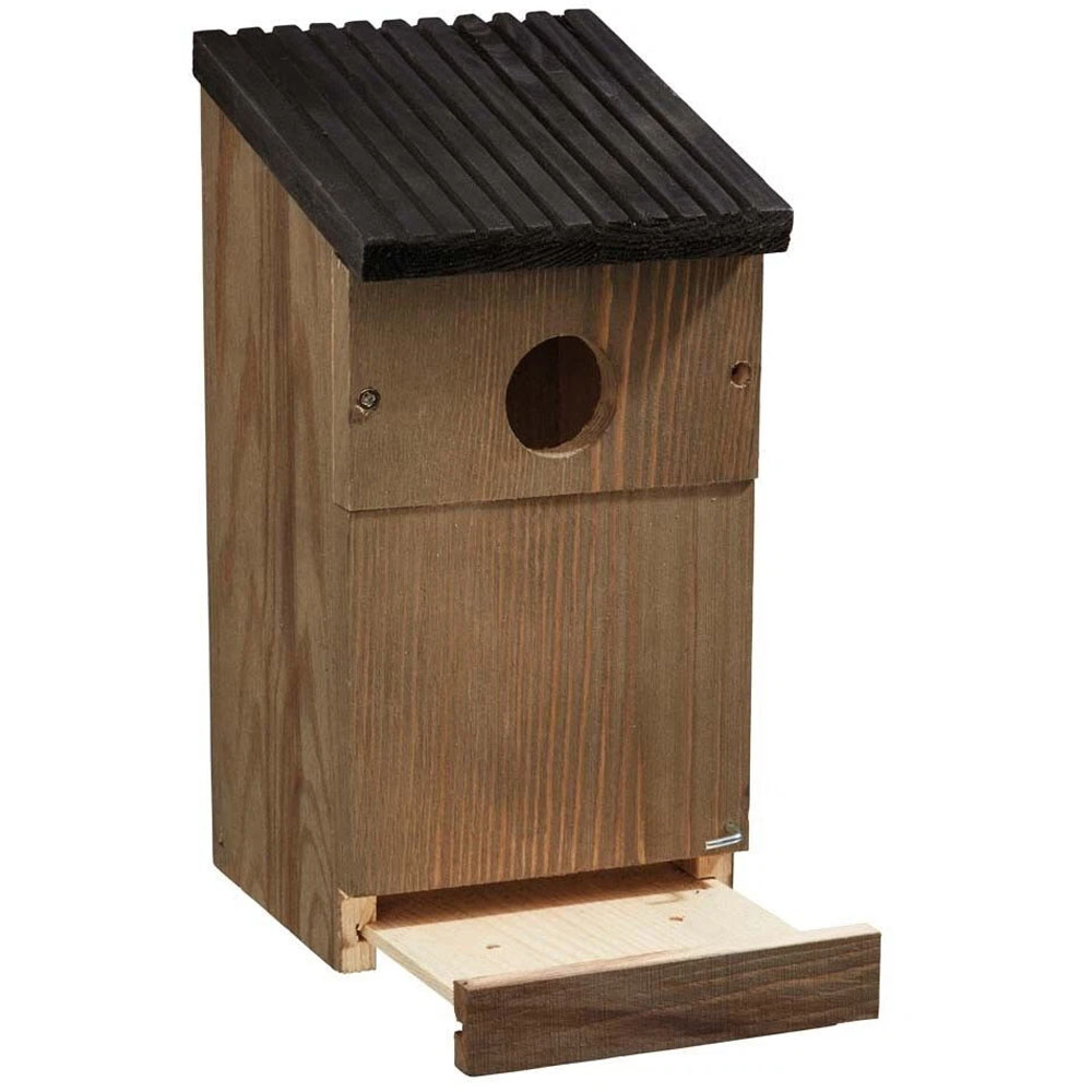 Gardman Multi-Purpose Wooden Nest Box with Interchangeable Front Image 4