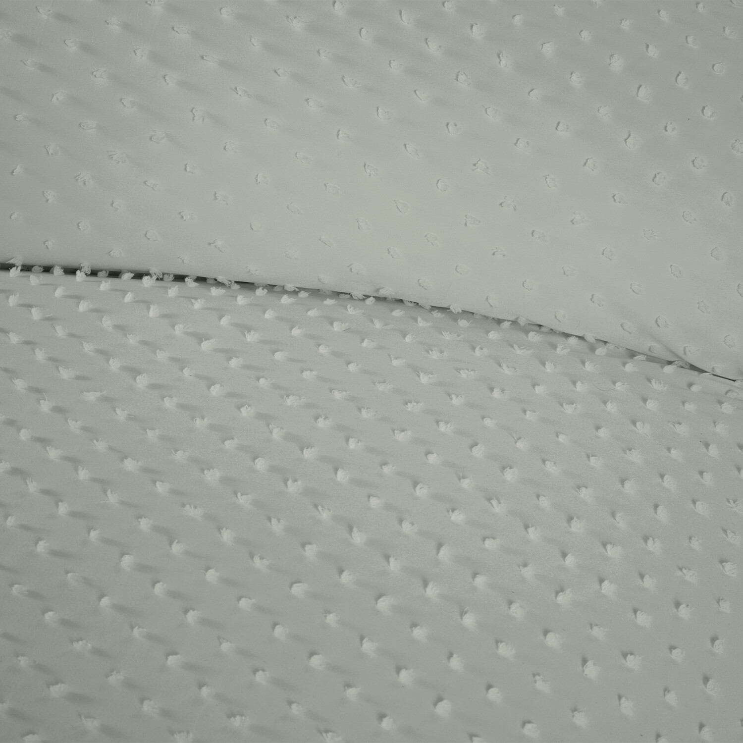 Sienna Tufted Dot Duvet Cover and Pillowcase Set - Sage / King Image 6