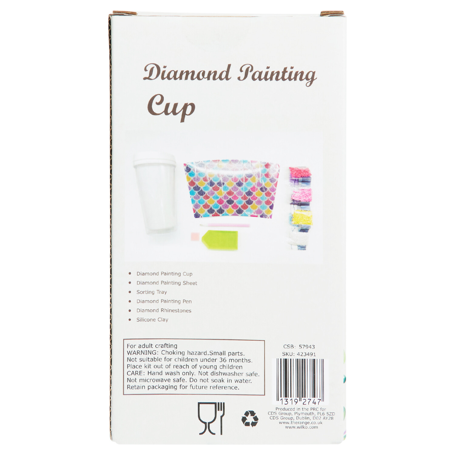 Assorted Diamond Painting Cup - Multicolour Image 4