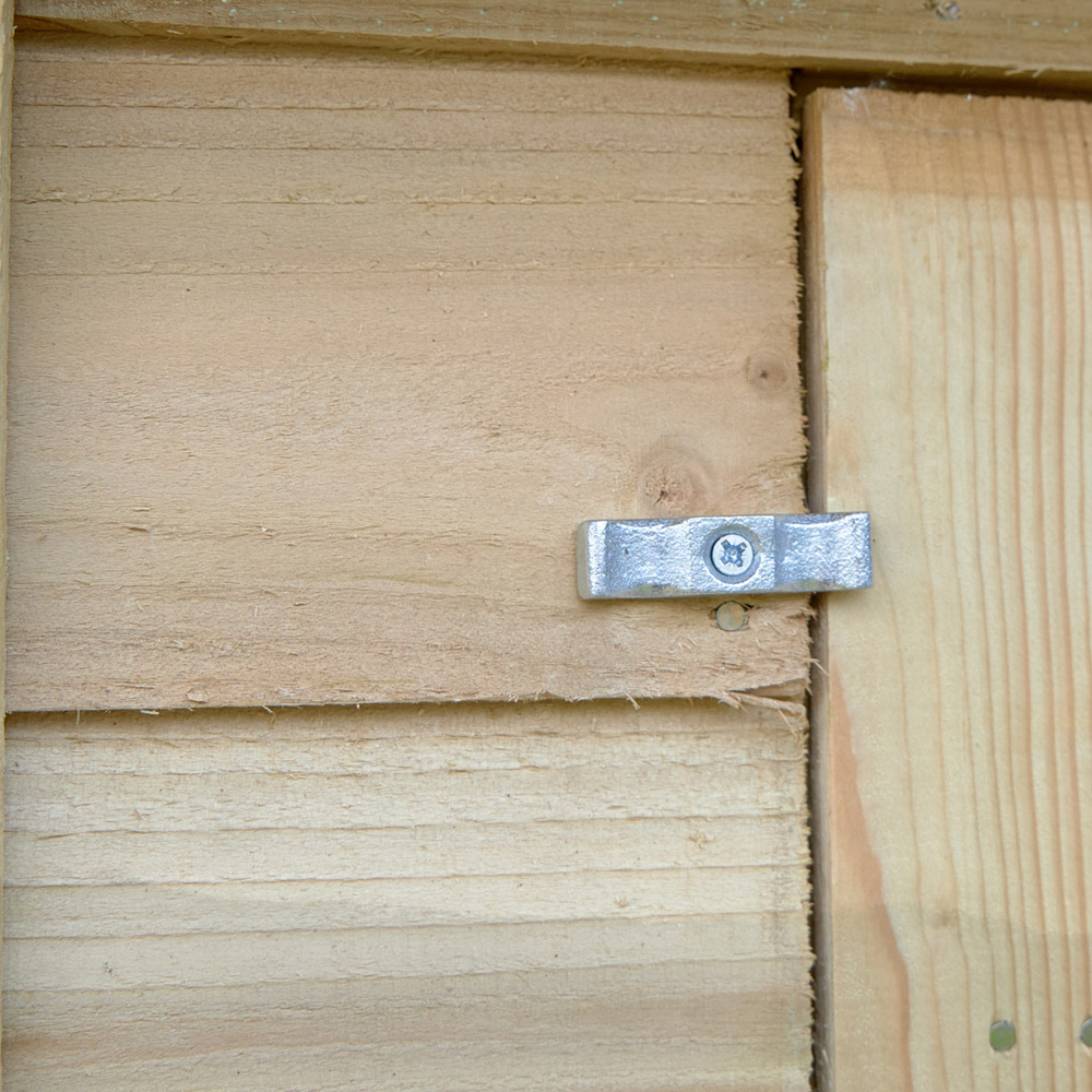 Forest Garden 2.1 x 5.8ft Medium Log and Tool Storage Image 5