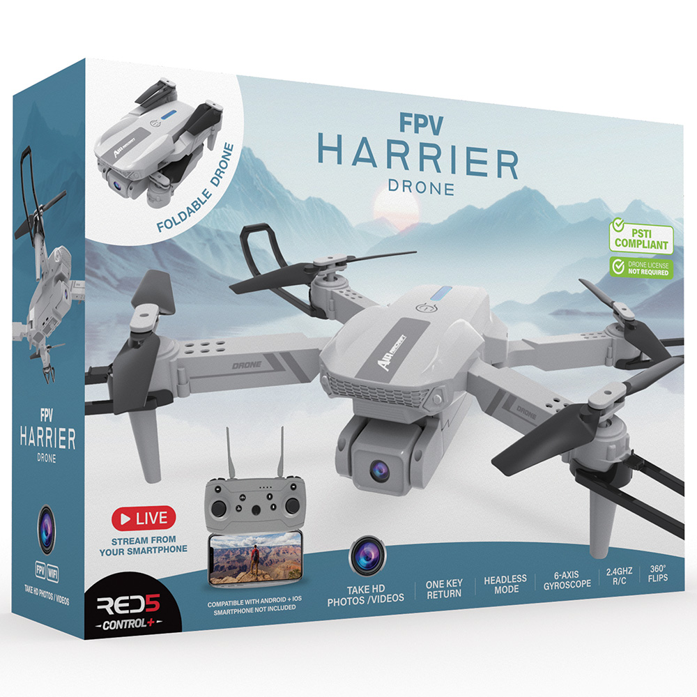 Red5 Harrier Folding Drone with First Person Viewer V2 PSTI Image 4