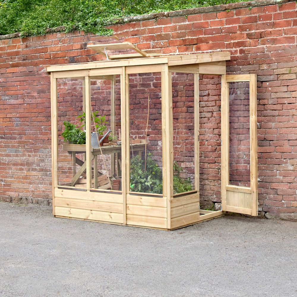Forest Garden Wallscape Lean-to 6 x 4ft Greenhouse Image 7