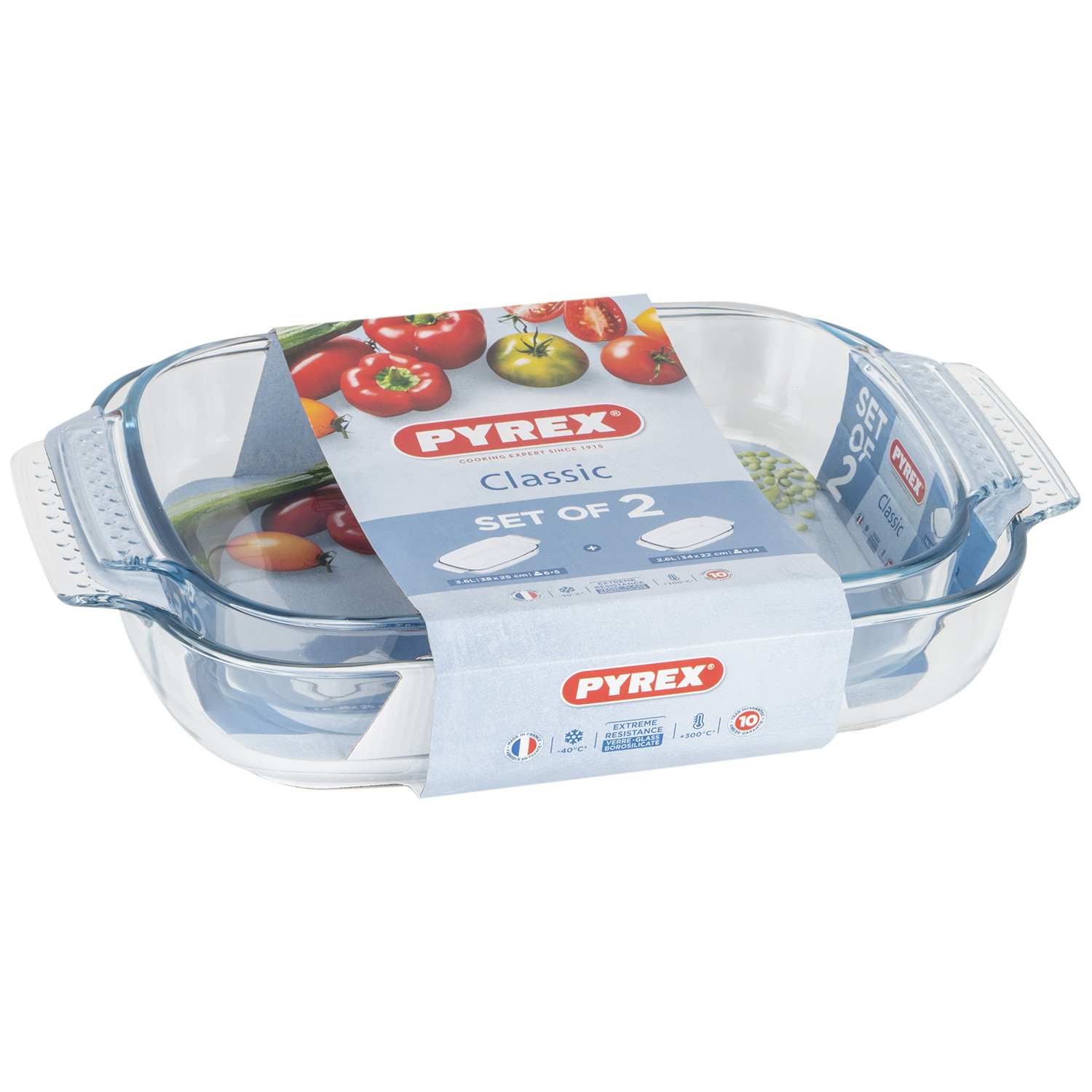 Pyrex Classic Roaster 2 Pack Image