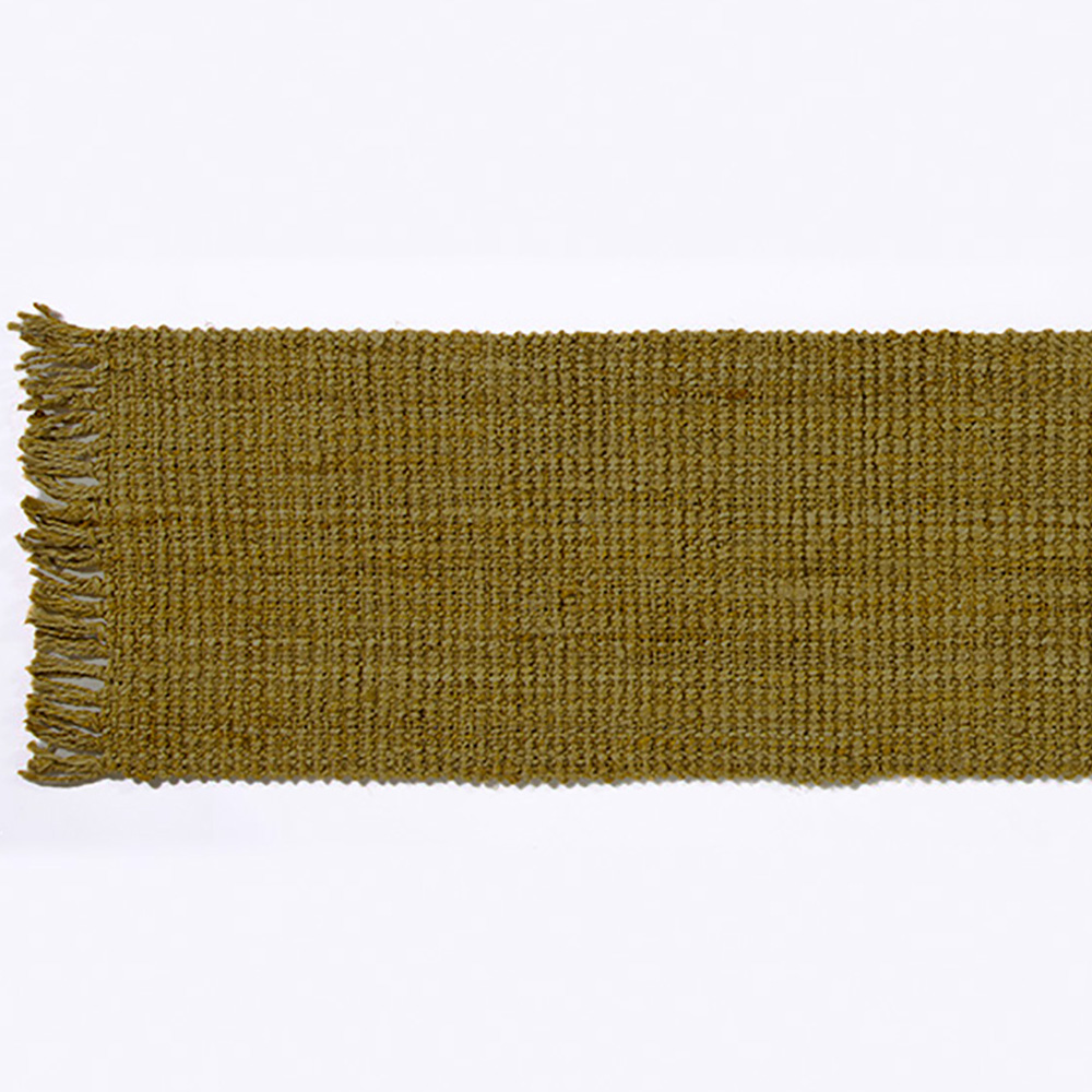 Esselle Home Whitefield Olive Boucle Tassel Runner 60 x 230cm Image 2