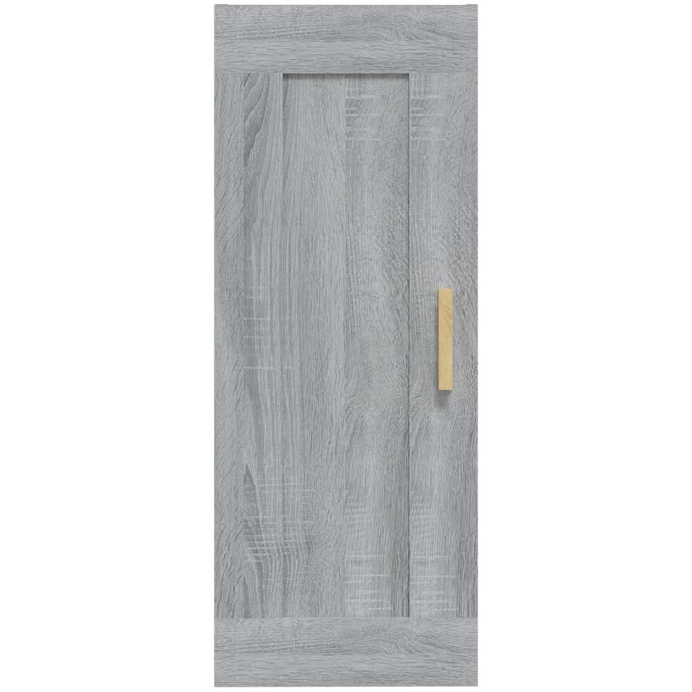 vidaXL Single Door Grey Sonoma Wall Cabinet Image 4