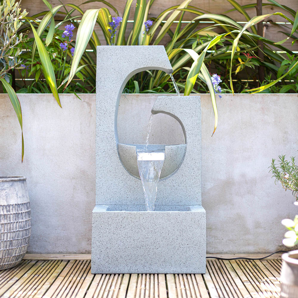 Stylish Fountain Ango Falls Water Feature Image 6