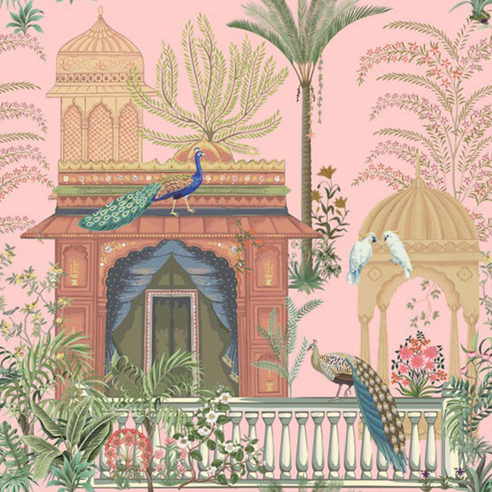 Bobbi Beck Eco Luxury Persian Pink Wallpaper Image