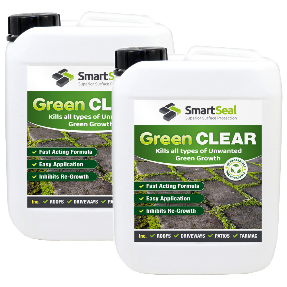 SmartSeal Green Clear Green Growth and Algae Remover 5L 2 Pack Image 1