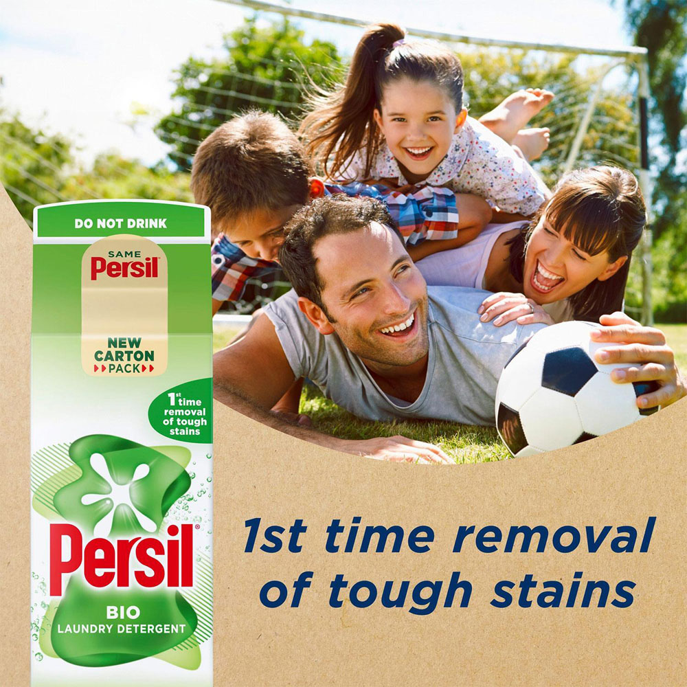 Persil Bio Gentle Fabric Clean Laundry Liquid Detergent 35 Washes 945ml 6 Pack Image 7