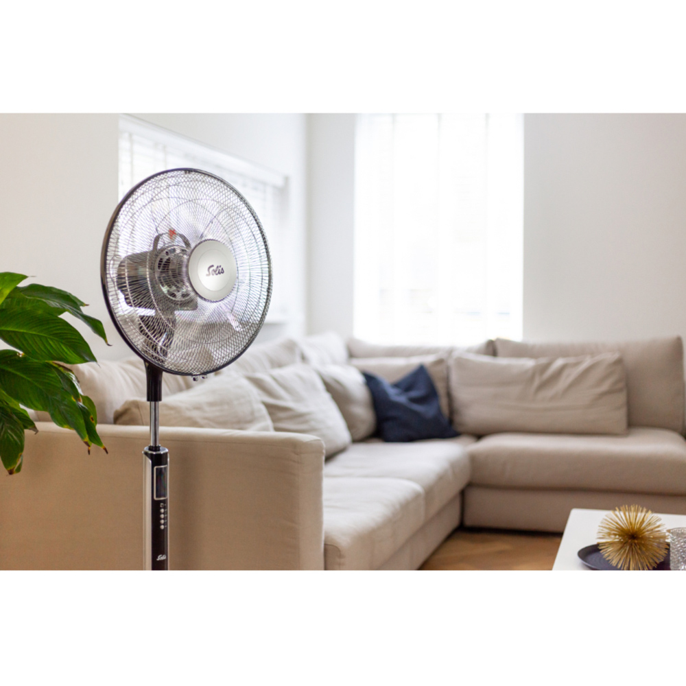 Solis Fan-Tastic Grey Pedestal Fan 49 inch Image 7