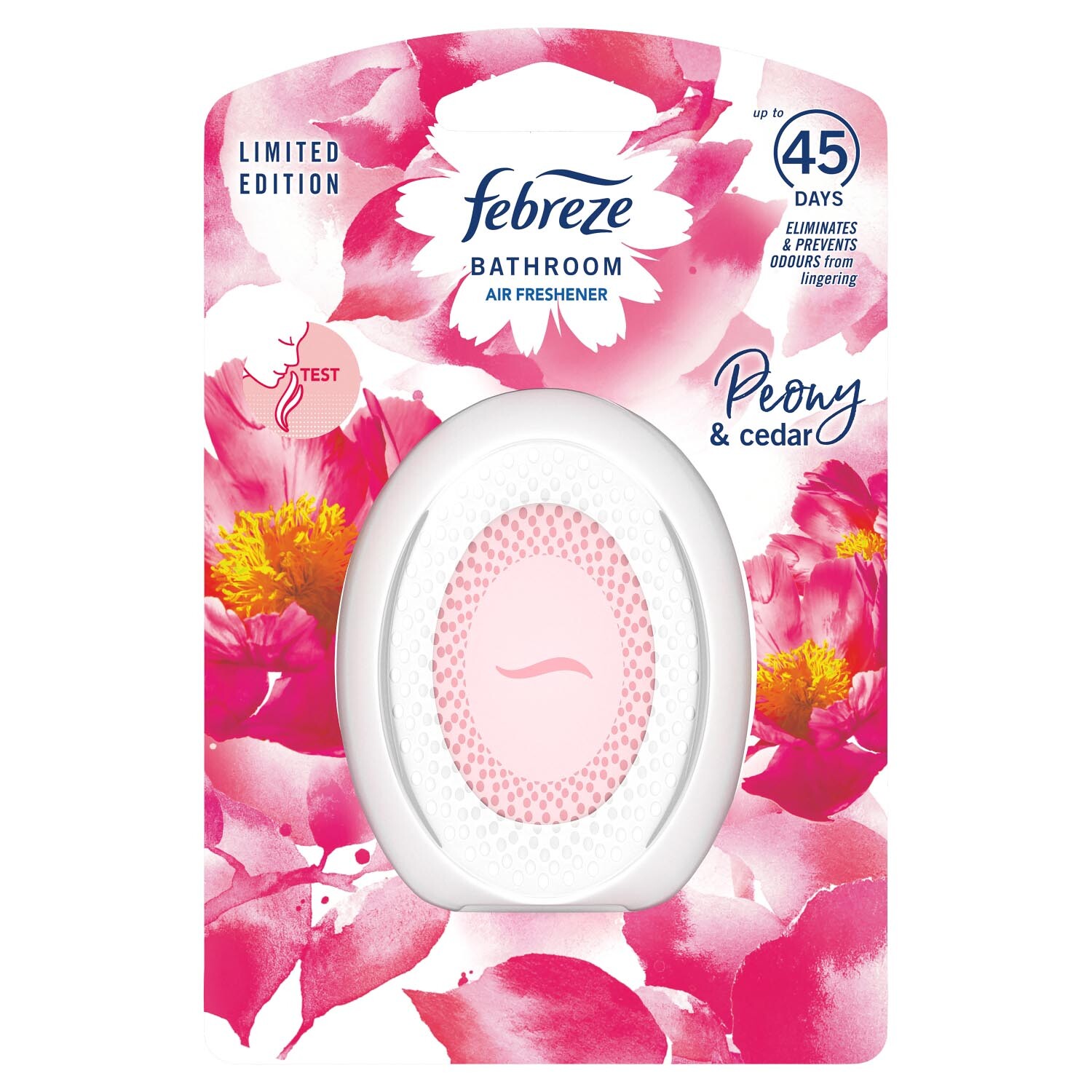 Febreze Bathroom Air Freshener  - Peony and Cedar / 1 Image