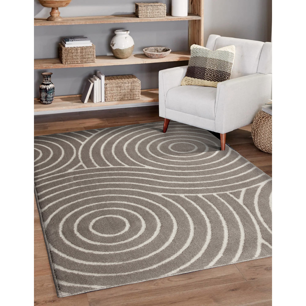 Eselle Rhythm Sculpt Natural Rug 160 x 230cm Image 6