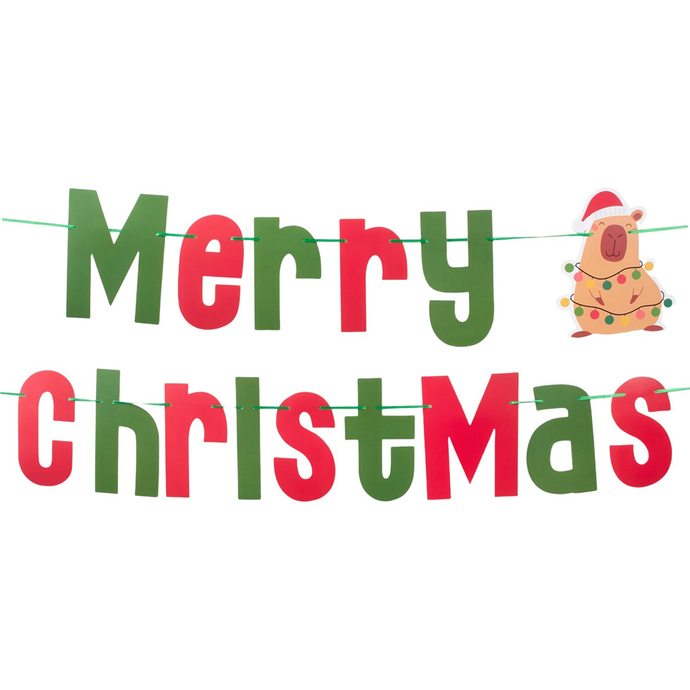 Christmas Capybara Banner Image 2
