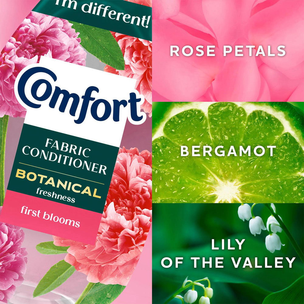 Persil Liquid Detergent with Comfort First Blooms Fabric Conditioner and Scent Booster Elixir Image 8