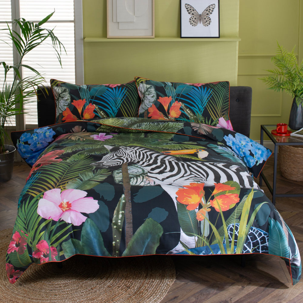 Deyongs Tropical Zoo Single Duvet Set Image 1