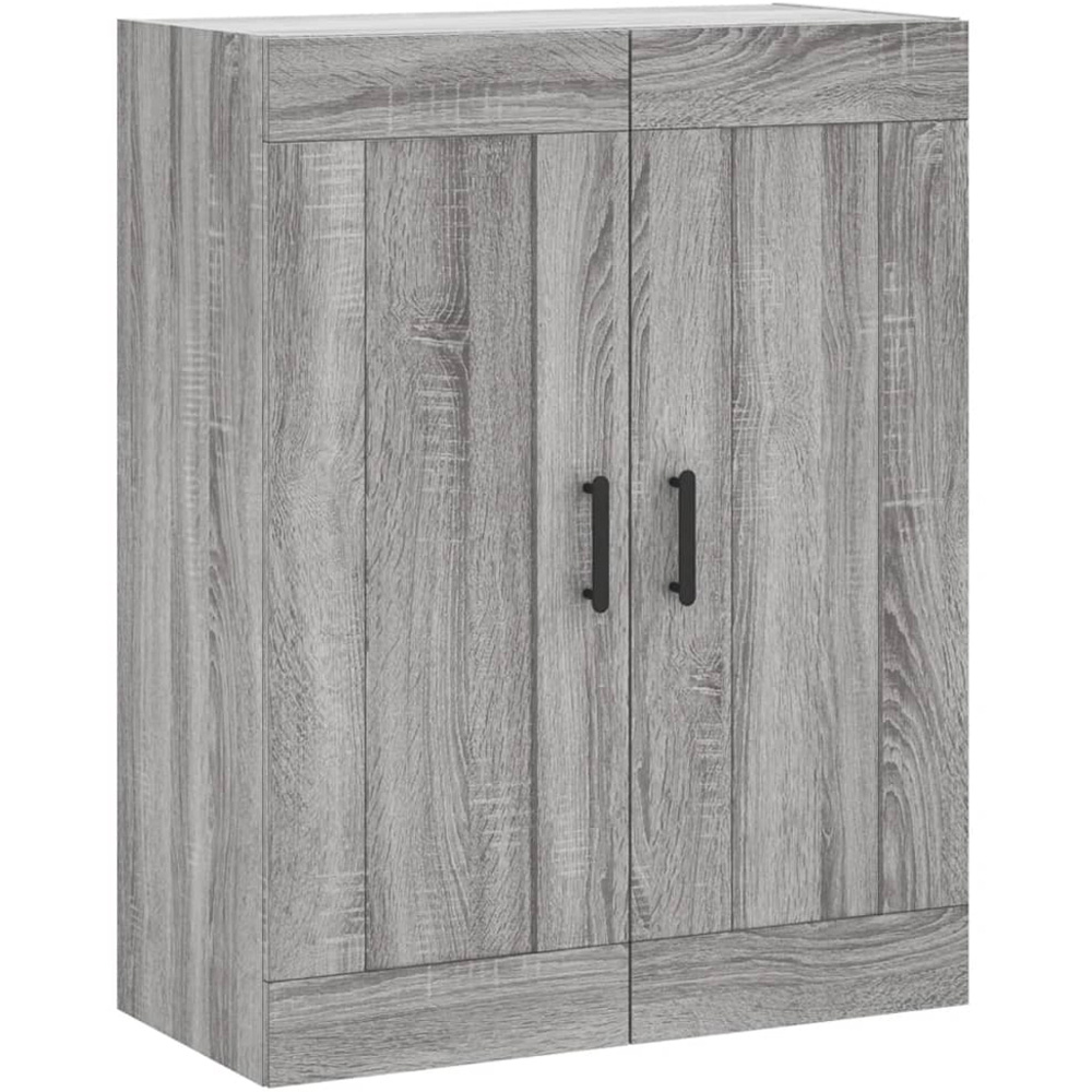 vidaXL 4 Door 2 Drawer Grey Sonoma Highboard Image 5