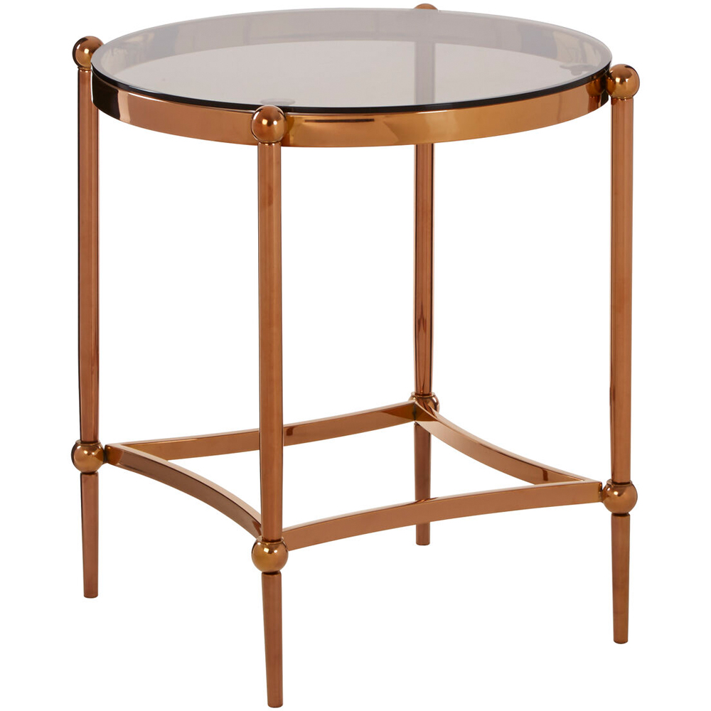 Premier Housewares Stainless Steel Side Table Image 2