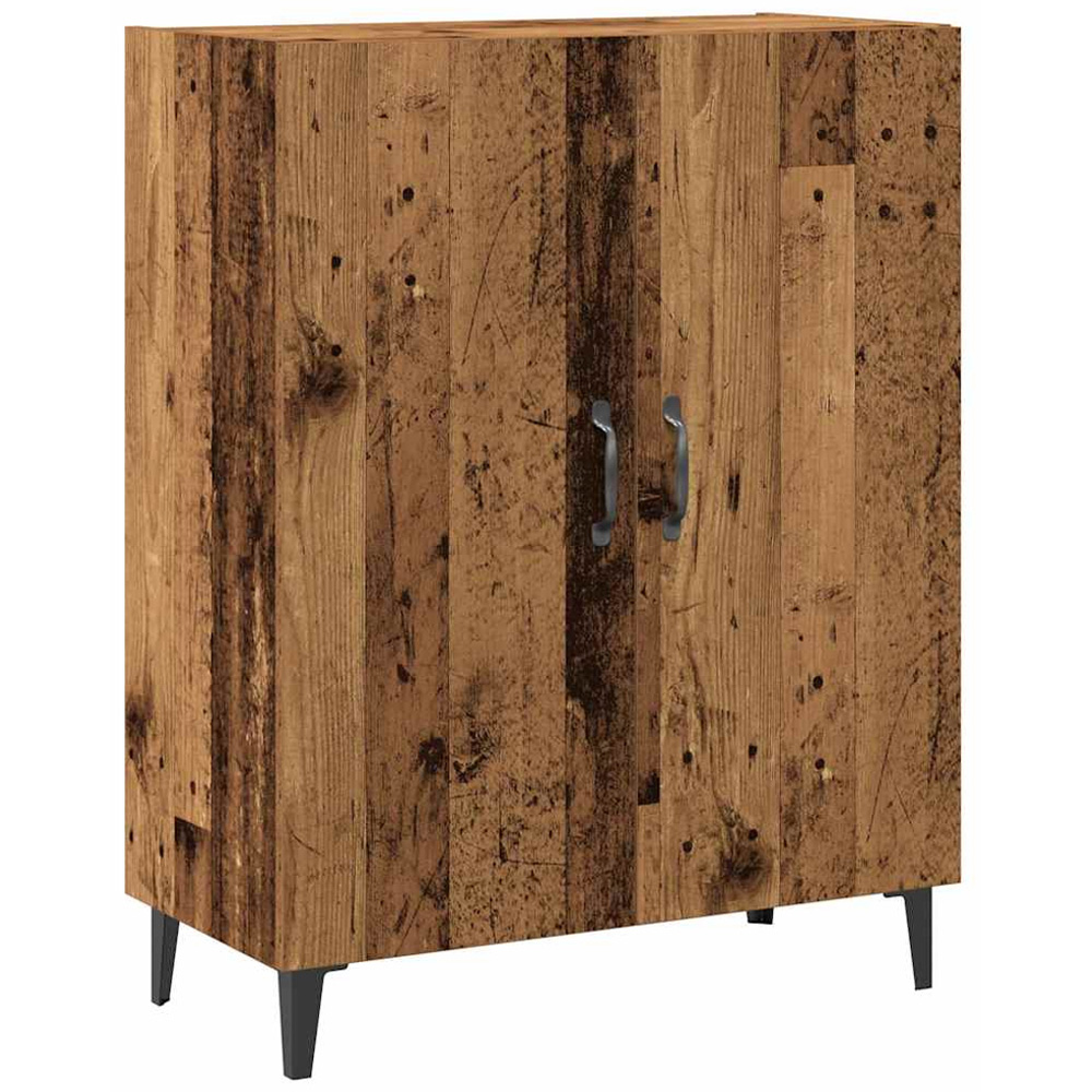 vidaXL 2 Door Old Wood Sideboard with Wall Cabinet Image 4
