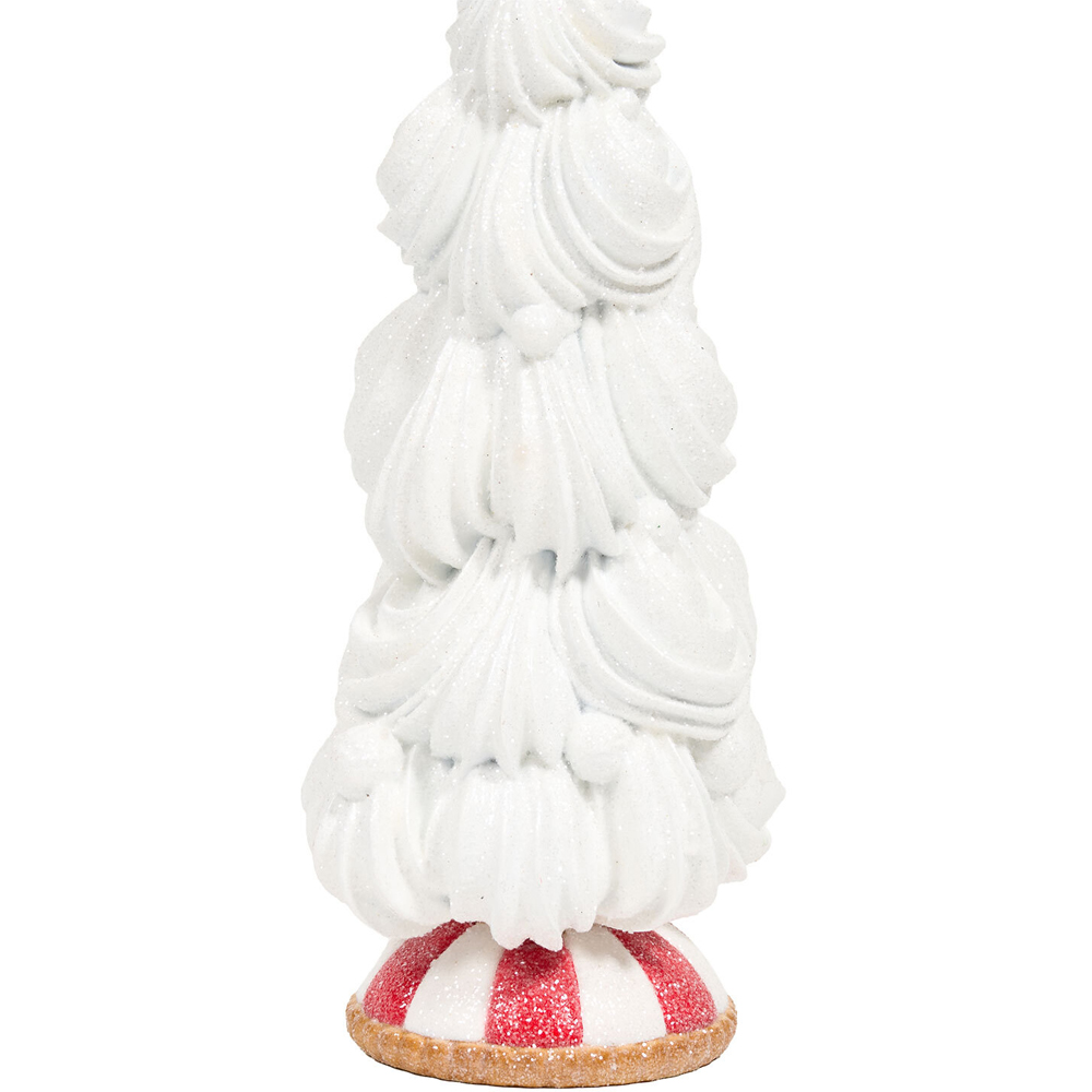 Whipped Ice Cream Tree Decoration White Image 4