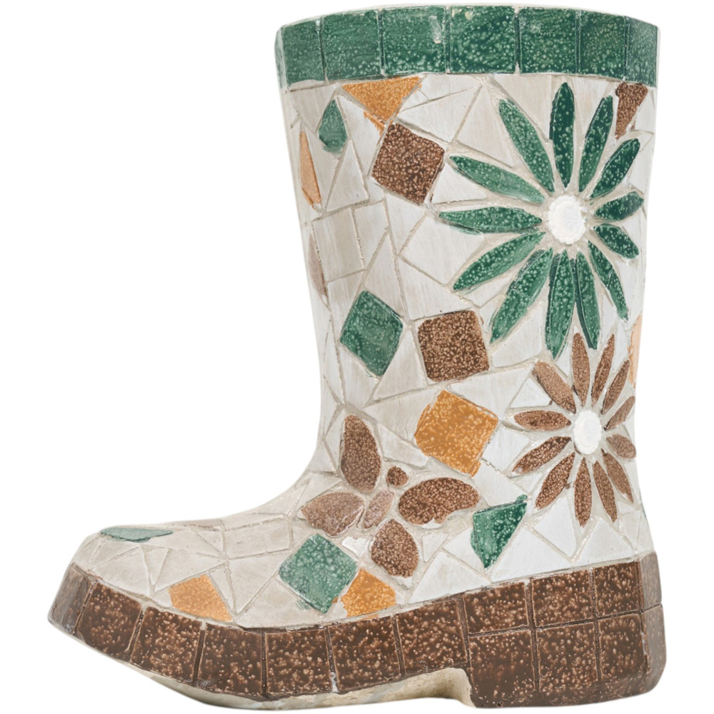 Mosaic Boot Planter Image 3