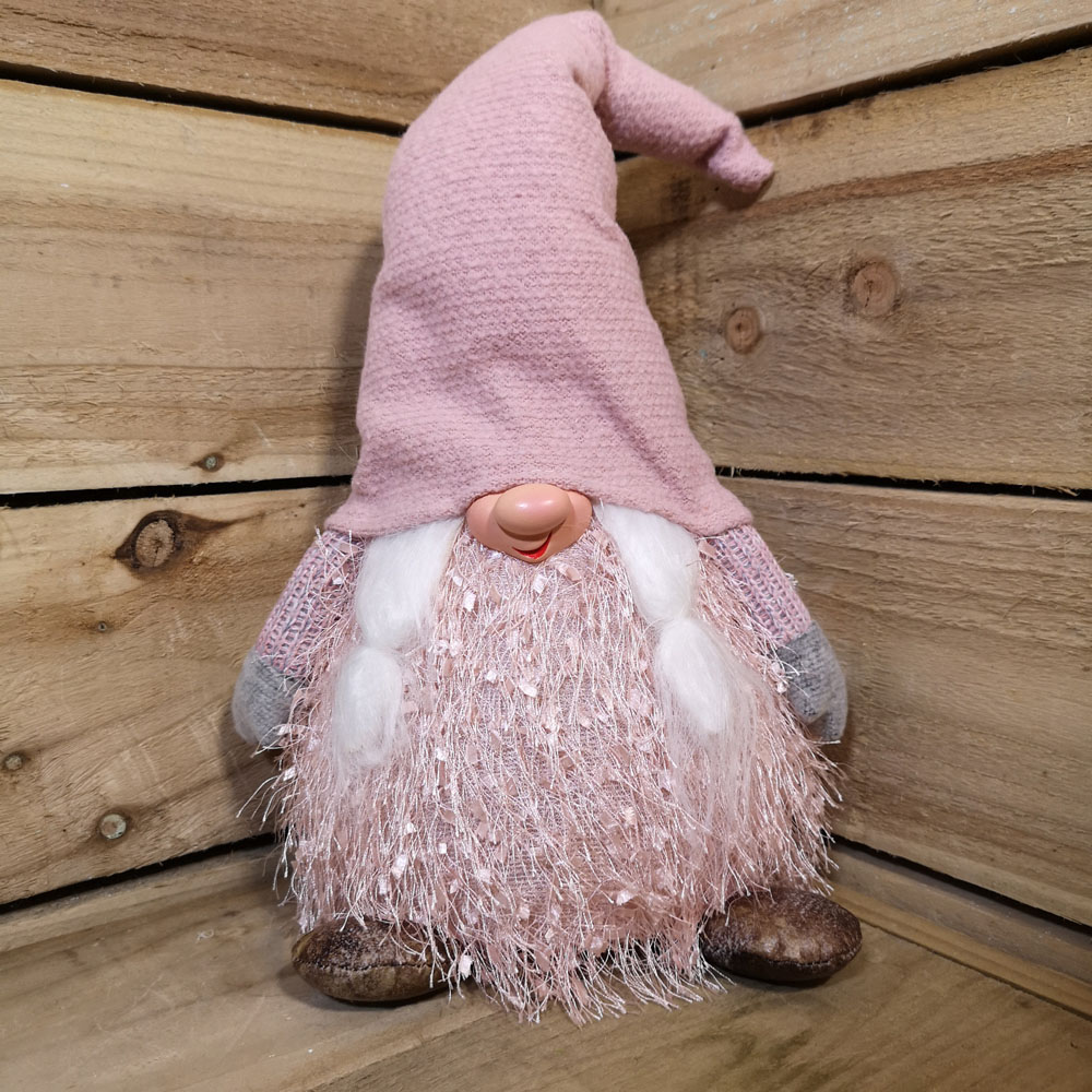 Samuel Alexander Pink Female LED Gonk Christmas Decoration 30cm Image 2