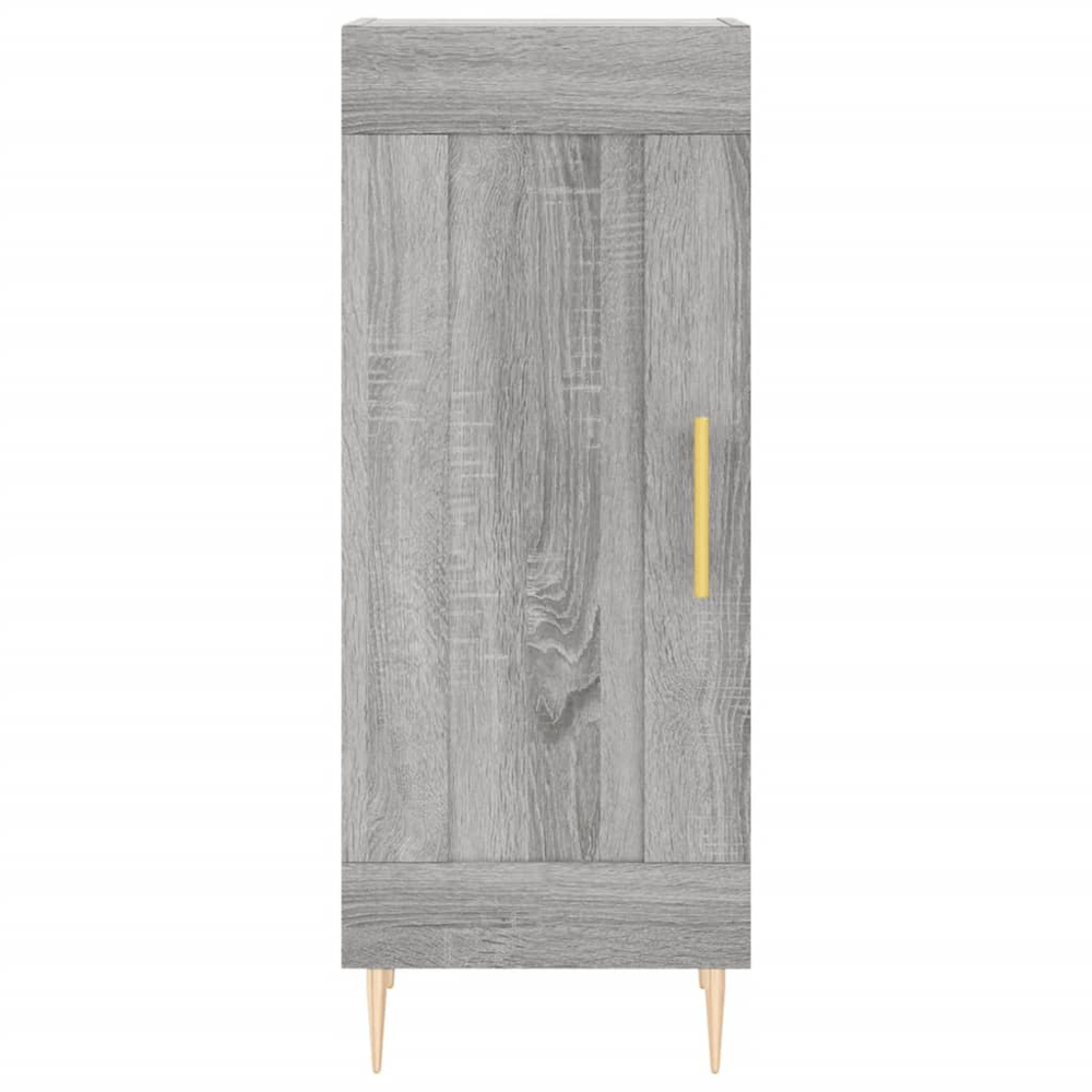 vidaXL 2 Door Grey Sonoma Highboard Image 8
