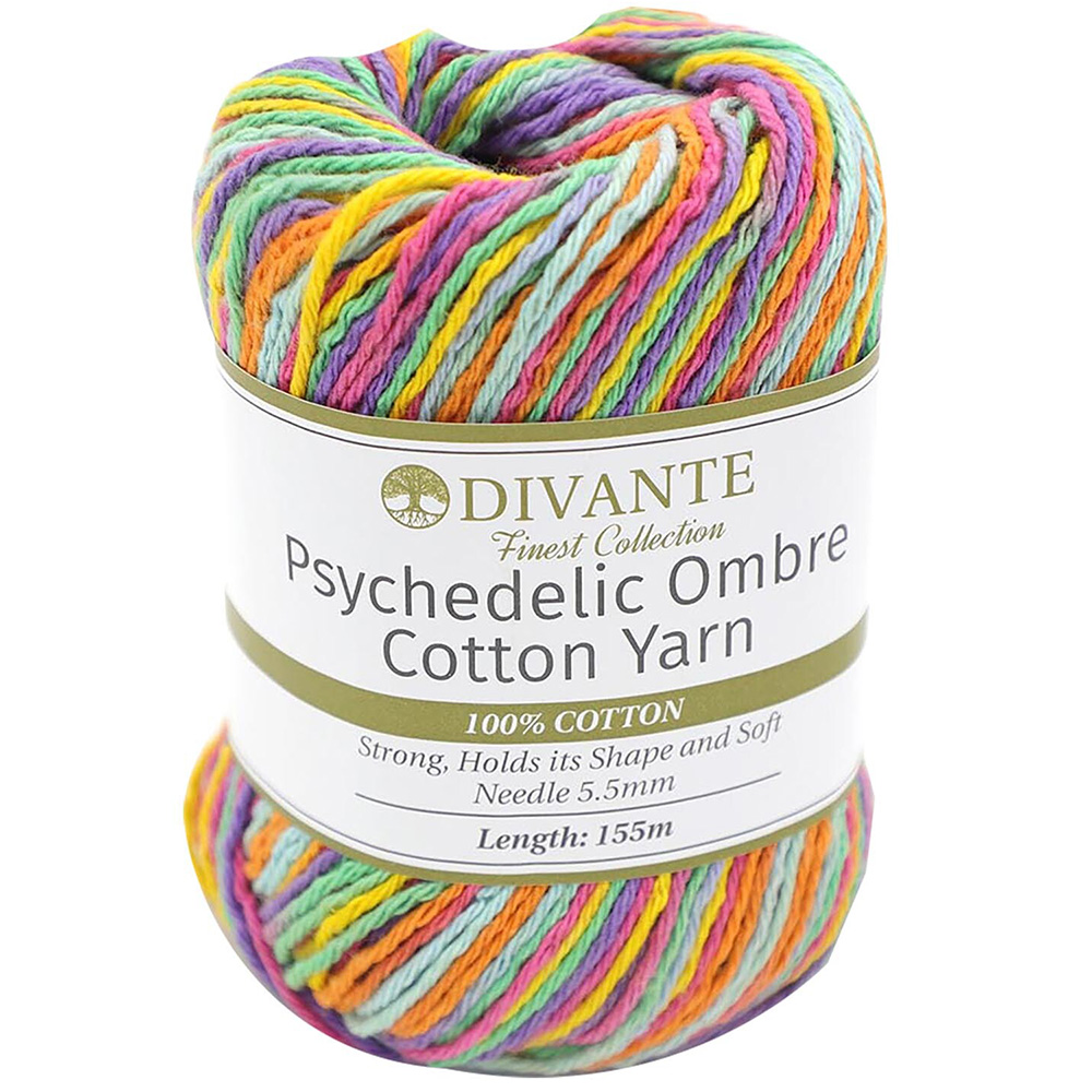 Divante Psychedelic Ombre Cotton Yarn 155m Image