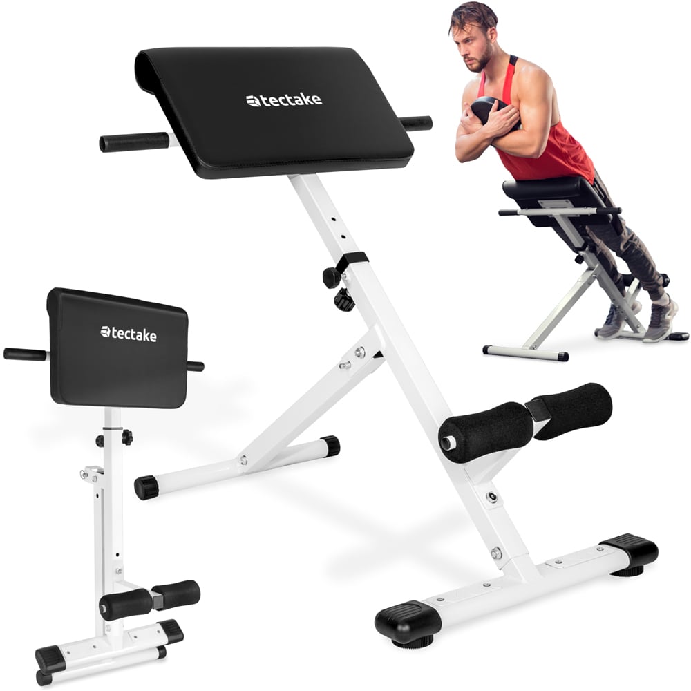 tectake Coleman Foldable Hyper Back Extension Bench Image 3