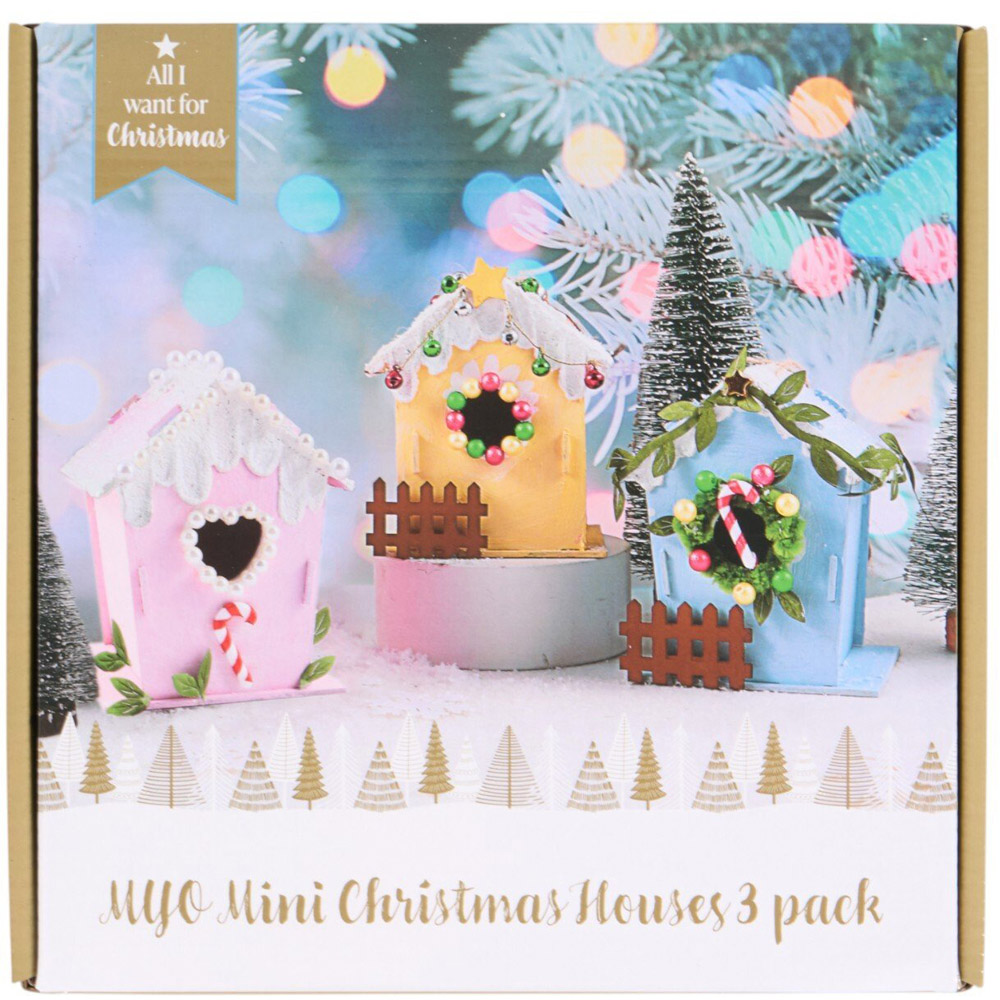 Make Your Own Mini Christmas Houses Image 1
