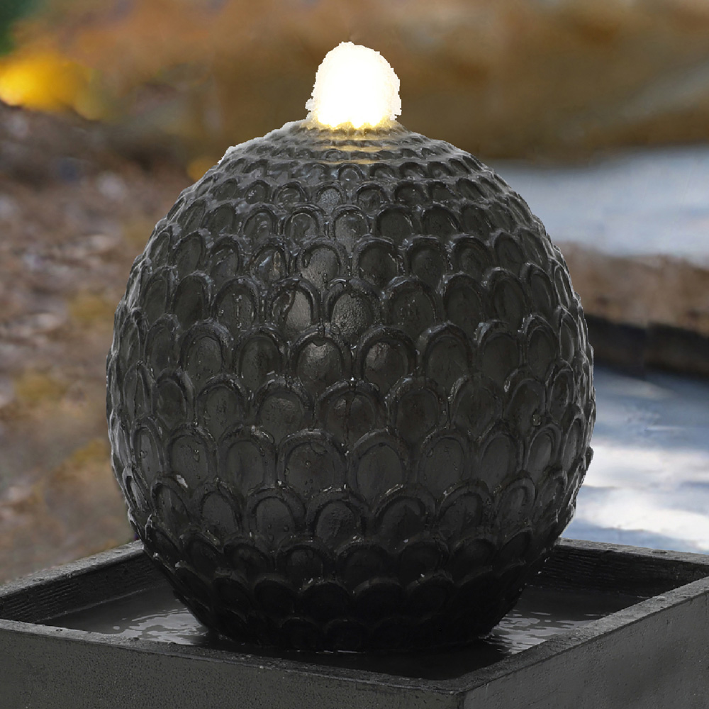 Charles Bentley Arno Mains Powered Sphere Water Feature Image 8