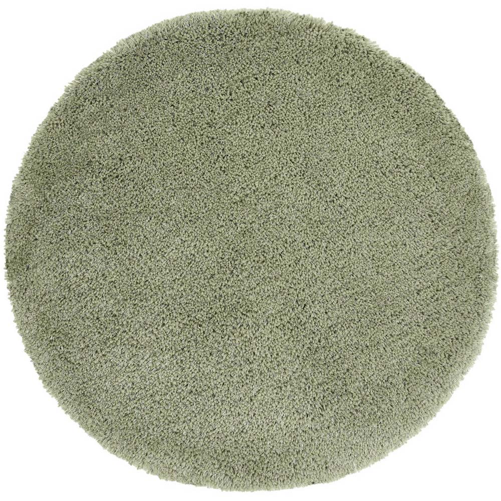 Origins Chicago Sage Green Round Rug 133cm Image 1
