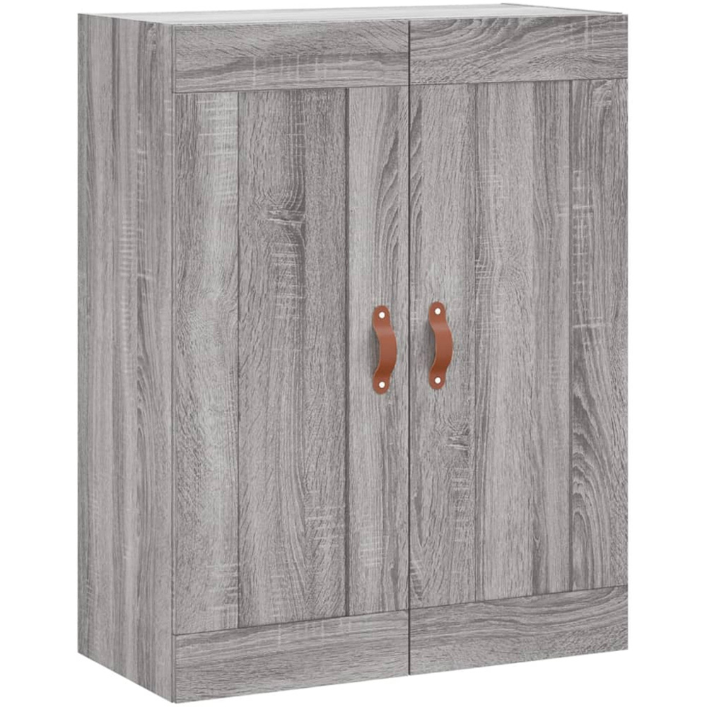 vidaXL 4 Door Grey Sonoma Highboard Image 5