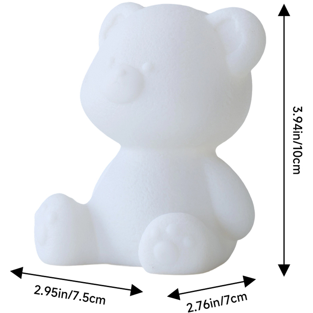 H&O Direct Kids Paint Your Own Bear Night Light Kit Image 6