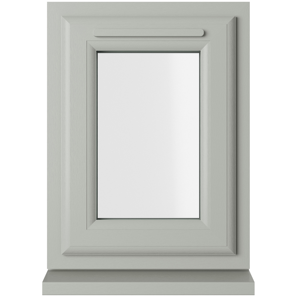 Crystal Agate and White Top Hung Opener Clear Double Glazed Window 440 x 610mm Image 1