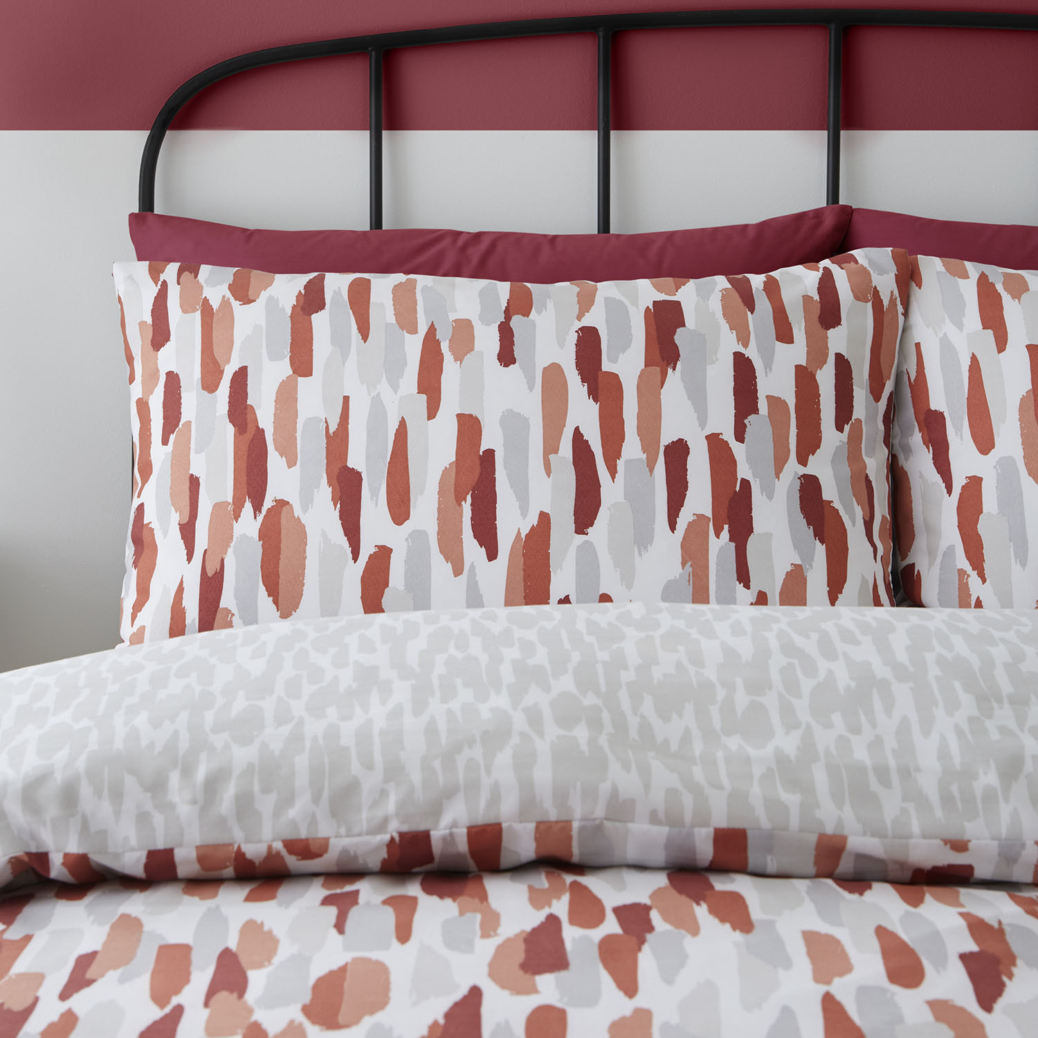 Ellison Duvet Set - Rust / Single Image 3