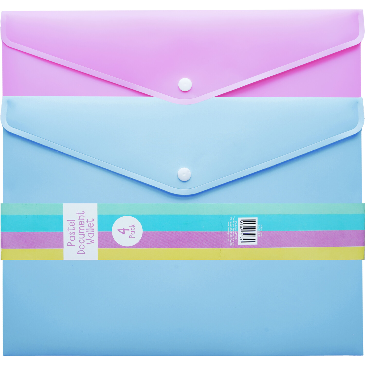 Pack of Four Envelop Folders Image 1